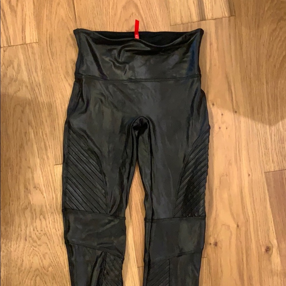 Spanx Leather-like Leggings